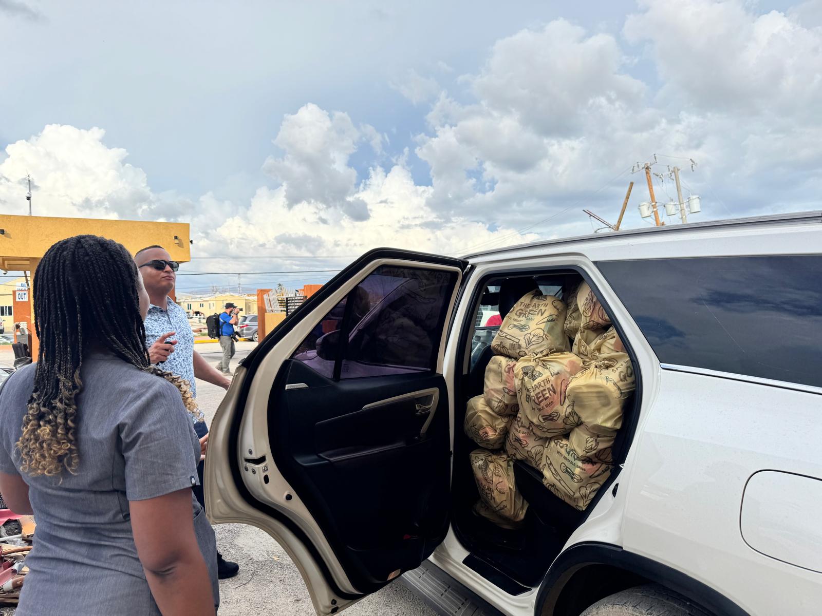 Distribution of Care Packages